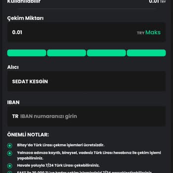 Bitayda 6 Aydır Paramı Çekemiyorum Acil Çözüm Bekliyorum