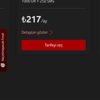 Vodafone Taahhüt Yenileme Ve Yeni Müşteri Fiyat Farkı Mağduriyeti