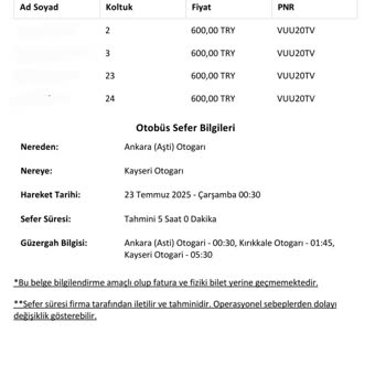 Yolculukta Yaşanan Arıza Sonrası Yolculara Bilgi Verilmemesi