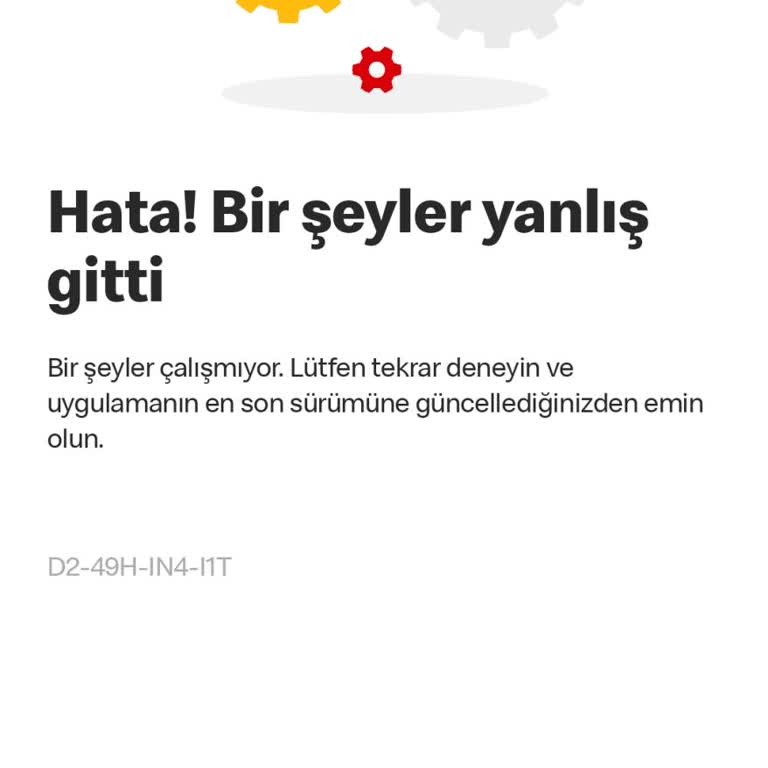 McDonald's Uygulaması Son Sürümde Açılmıyor