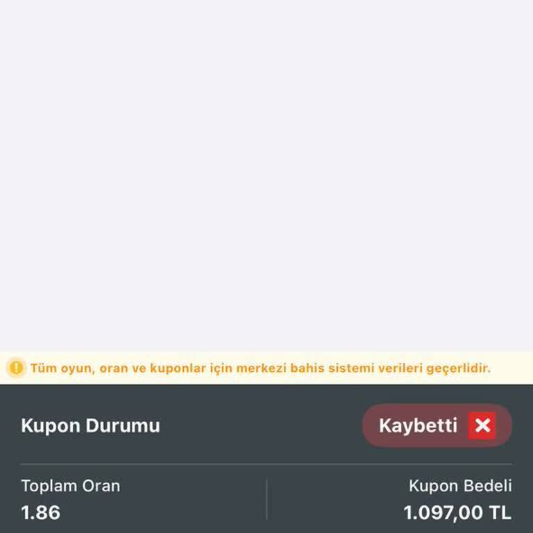 İddaa.com Kart Sayısı Bahisinde Yanıltıcı Bilgilendirme Ve Kupon Kaybı