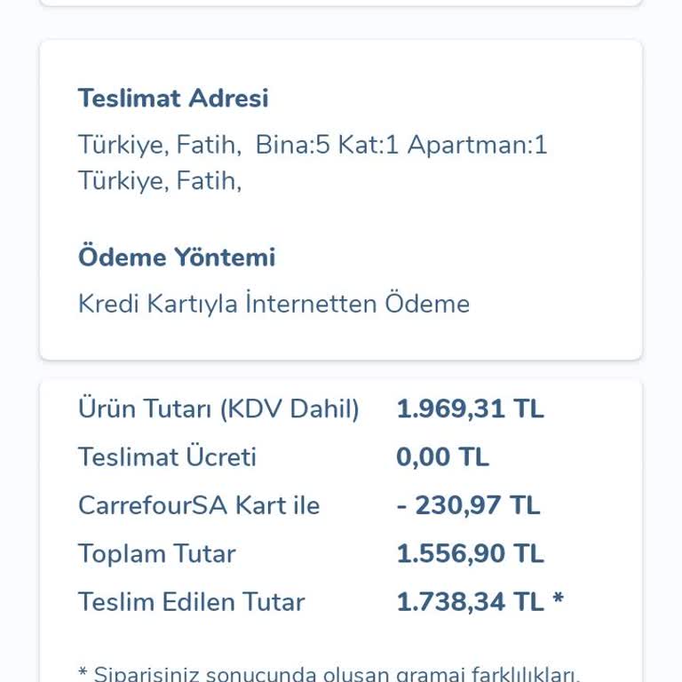 Eksik Ürünlere Rağmen İndirim İptal Edildi, Fazladan Ücret Alındı