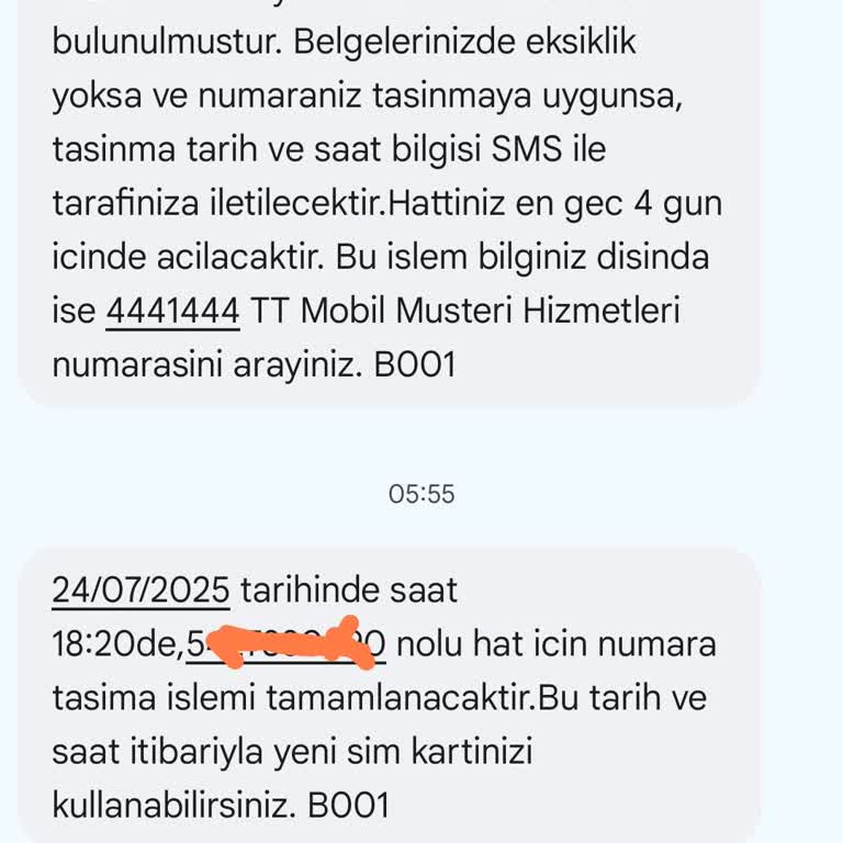Kimlik Bilgilerim İzinsiz Kullanılarak Hattım Başka Operatöre Taşınıyor