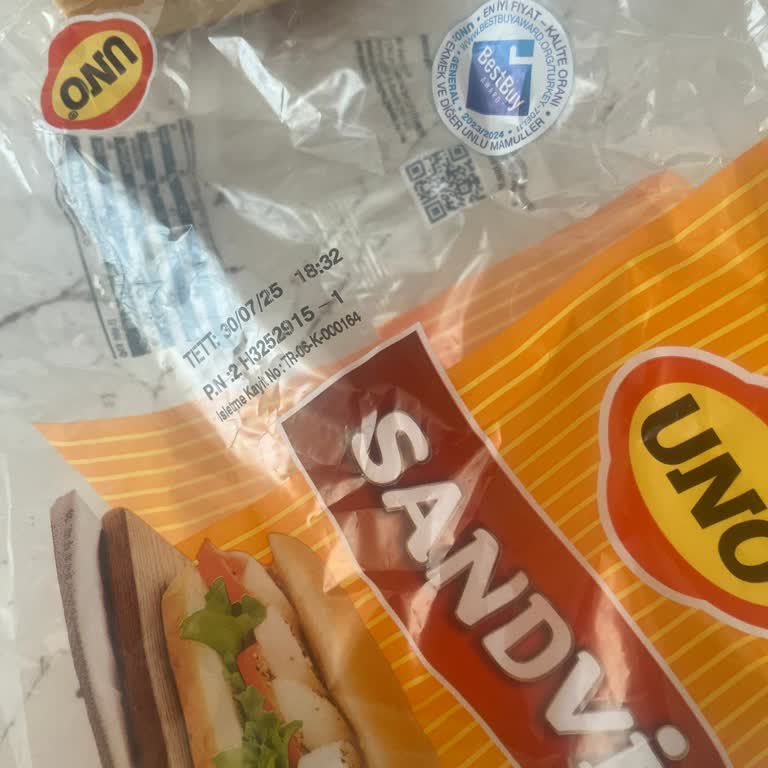 UNO Ekmek Son Kullanma Tarihi Geçmemiş Sandviç Ekmeği Bayat Çıktı!