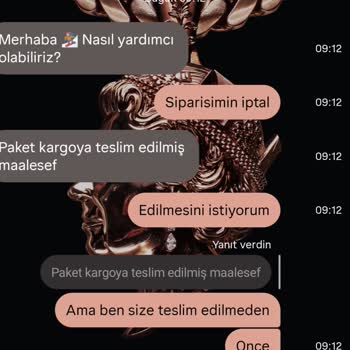 Sipariş İptali Ve İade Talebime Dönüş Yapılmadı