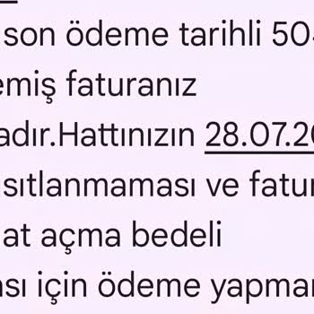 Faturasız Hattım İçin Haksız Fatura Kesildi, Sorunum Çözülmüyor!