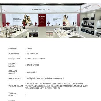 Havit 9030 Pro Akıllı Saat Sürekli Arızalanıyor Servis Ve İade Taleplerim Karşılanmıyor