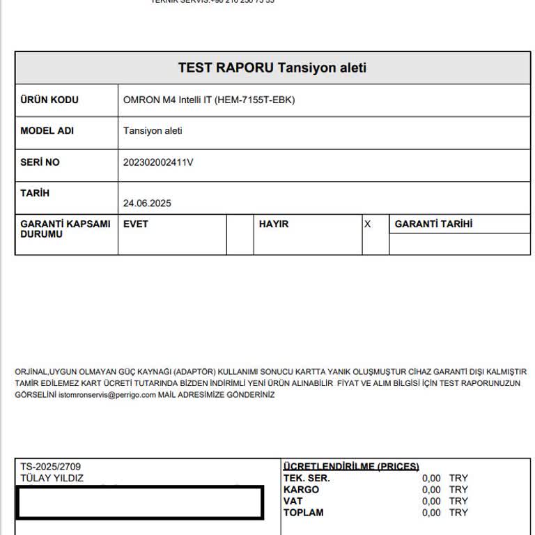 Teknik Servisin Hatalı Yaklaşımı Ve Garanti Sorunu