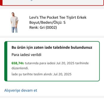 Yanlış Ürün Rengi Geç İade Ve Hesap Kapatma Tehdidiyle Yaşanan Alışveriş Mağduriyeti