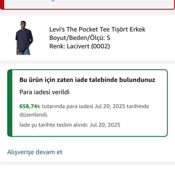 Yanlış Ürün Rengi Geç İade Ve Hesap Kapatma Tehdidiyle Yaşanan Alışveriş Mağduriyeti