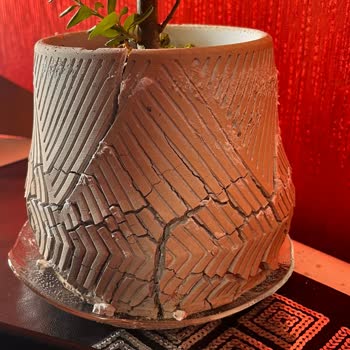 Çiçek Sepetinden Alınan Saksılar Kendiliğinden Çatlayıp Parçalanıyor