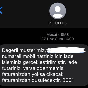 Pttcell Cayma Bedeli Ve İade Sürecinde Yaşanan Mağduriyet
