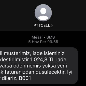 Pttcell Cayma Bedeli Ve İade Sürecinde Yaşanan Mağduriyet