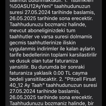 Pttcell Cayma Bedeli Ve İade Sürecinde Yaşanan Mağduriyet