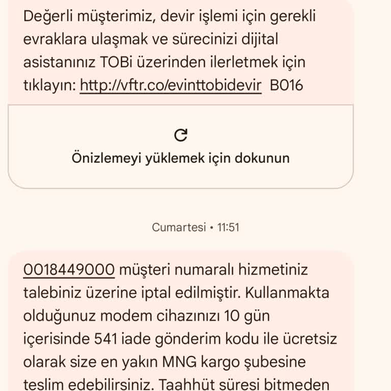 Modem İade Sürecinde Karışıklık Ve Bilgi Kirliliği Yaşıyorum