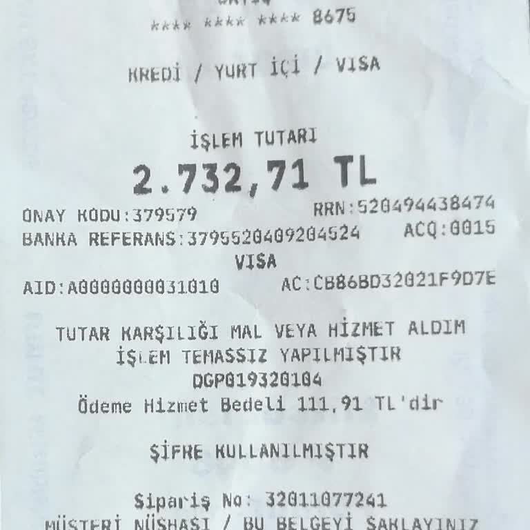 Araç Muayenesinde Kredi Kartı İle Yapılan Ödemede Haksız Hizmet Bedeli Kesintisi