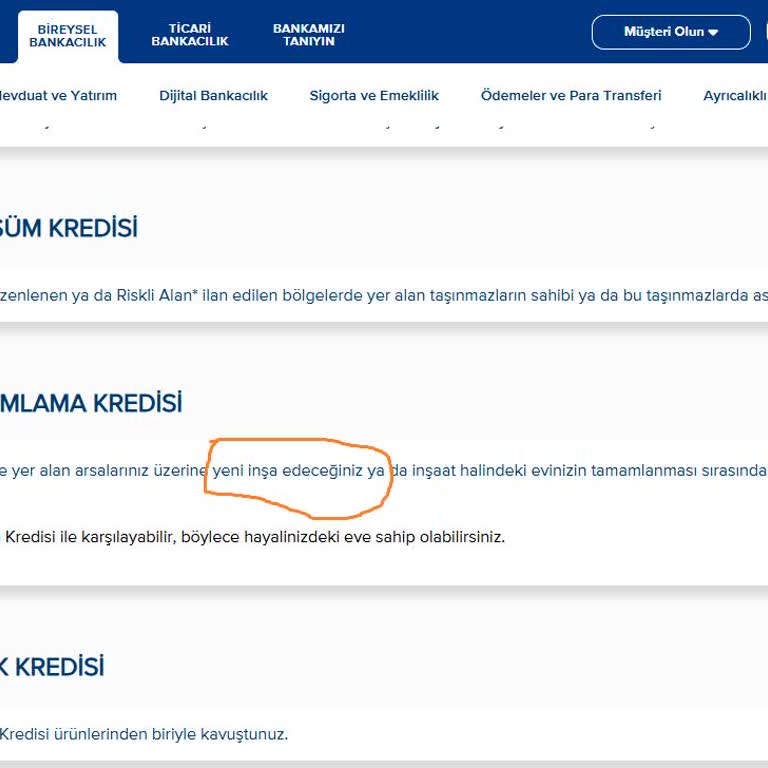 Ev Yapım Kredisi Kampanyası Hakkında Yanıltıcı Bilgilendirme Ve Şube Sorunu