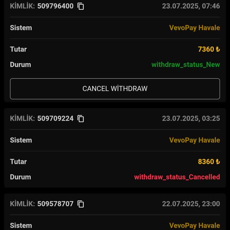 Çekim İşlemlerinde Sürekli Oyalama Ve Ödeme Sorunu