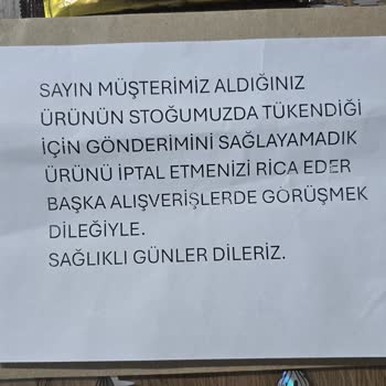 Trendyol Hayali Ürün Gönderilmesi!