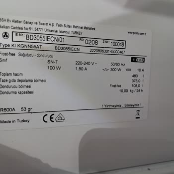 Profilo Buzdolabında Tekrarlayan Gösterge Paneli Arızası