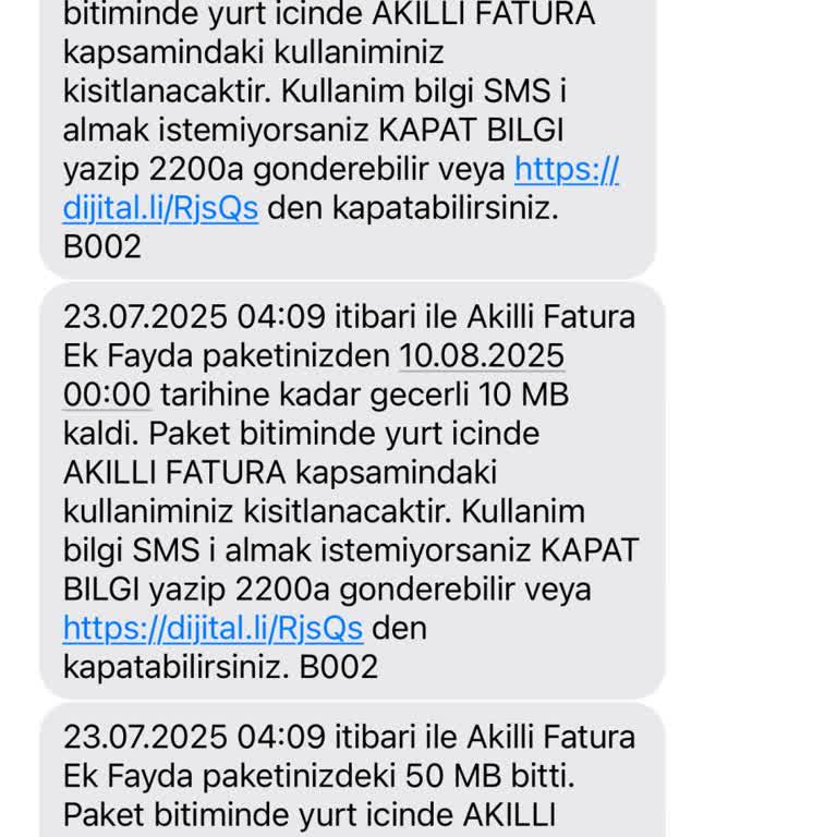 Gece İnternetimin Aniden Bitmesi Ve Bilgilendirme Yapılmaması