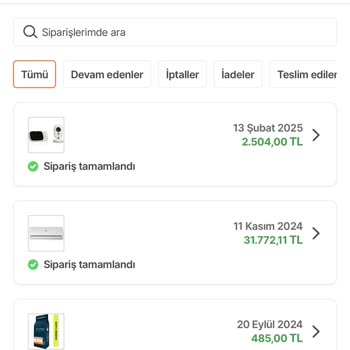 Sipariş Görünmüyor, Para Hızla Çekildi Geri Yatırılmıyor