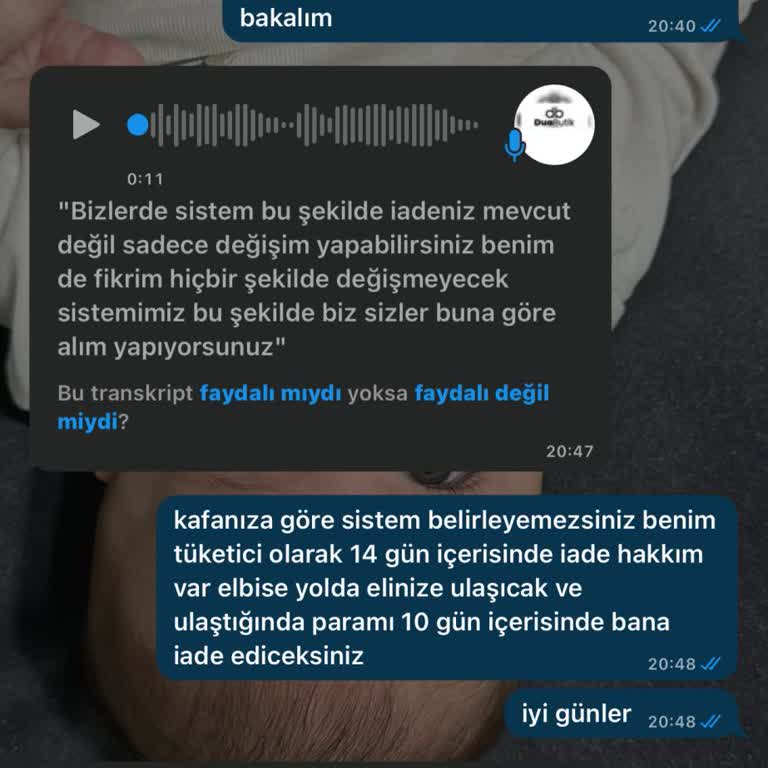 Yanlış Ürün, Kaba İletişim: Param Da Ürünüm De Mağazada Kaldı