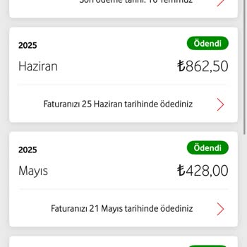 Vodafone Faturada Açıklanamayan Yüksek Ücretler Ve Eksik Detaylar!