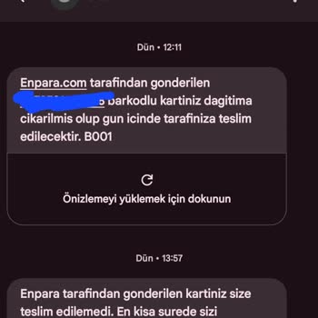 Kredi Kartı Teslimatında Ciddiyetsiz Ve Yanıltıcı Dağıtım Süreci