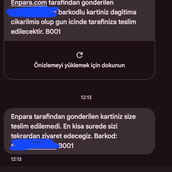 Kredi Kartı Teslimatında Ciddiyetsiz Ve Yanıltıcı Dağıtım Süreci