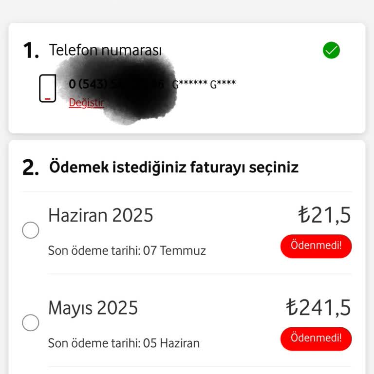 Onayım Olmadan Hazır Kartın Faturalı Hatta Çevrilmesi Ve Haksız Faturalandırma