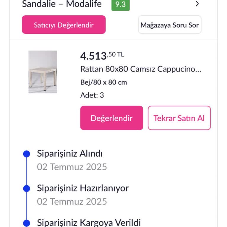 Pazarama Geciken Teslimat Ve Yetersiz Bilgilendirme Nedeniyle Mağduriyet Yaşadım
