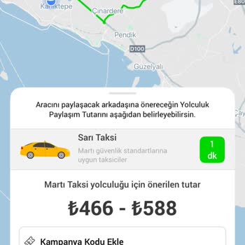 Taksi Şoförünün Kasıtlı Güzergah Uzatması Ve Fahiş Ücret Talebi