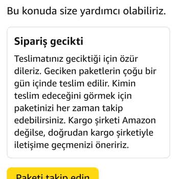 Amazon Prime Üyeliğine Rağmen Siparişim 15 Gündür Kargolanmadı Ve Mağdur Edildim