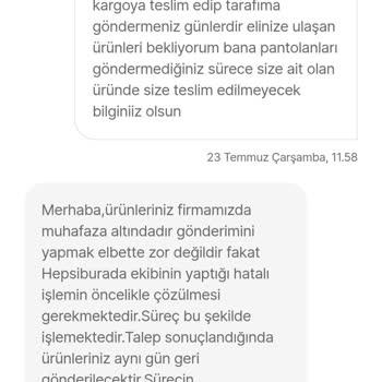 Yanlış Ürün Gönderimi Ve Geciken Teslimat Sorunu