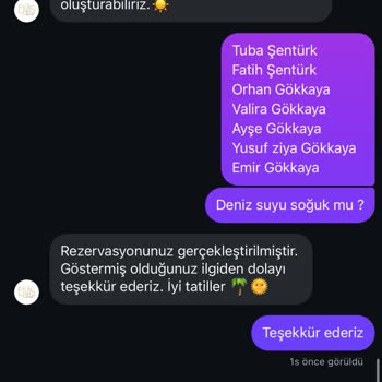 Onaylanan Rezervasyonumuz Olmasına Rağmen Girişte Sorun Yaşadık