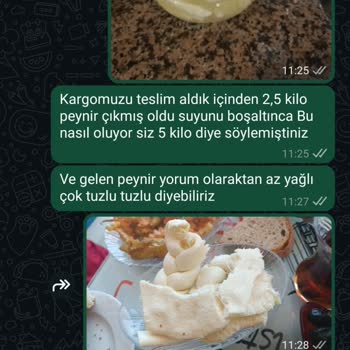 Kötü Kaliteli Peynir Ve Müşteri Hizmetlerinde İlgisizlik