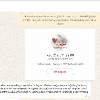 Kanz Park Yatakta Garanti Sorunu Ve Yüksek Onarım Ücreti Hayal Kırıklığı