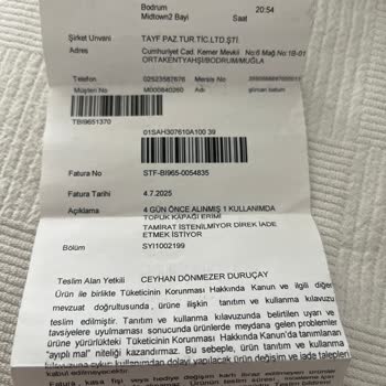 Yeni Alınan Ayakkabının Topuğu 5 Dakikada Eriyor, İade Kabul Edilmiyor