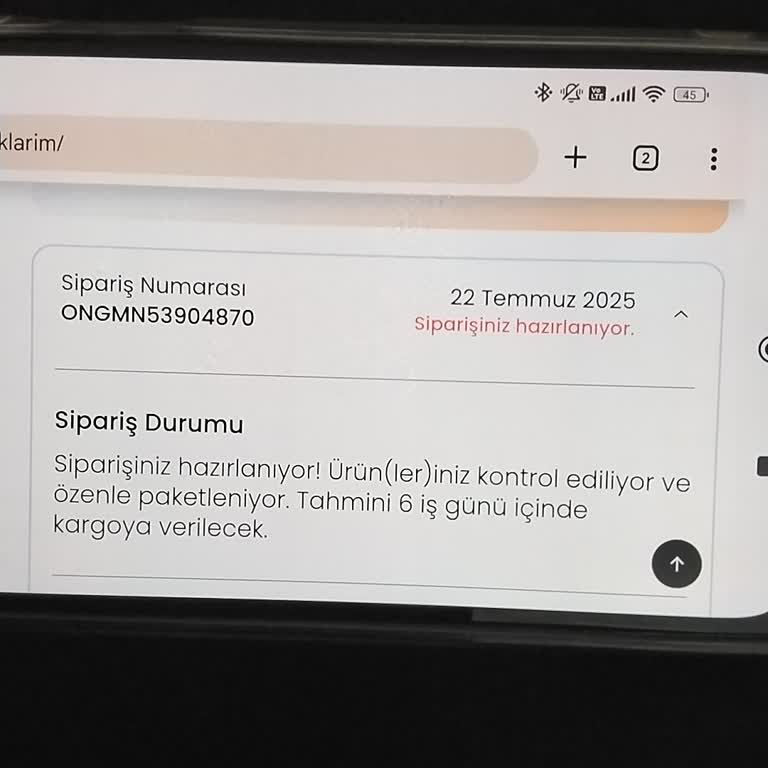 Sipariş İptalinde Kurumsal Firmadan Güven Vermeyen Yaklaşım