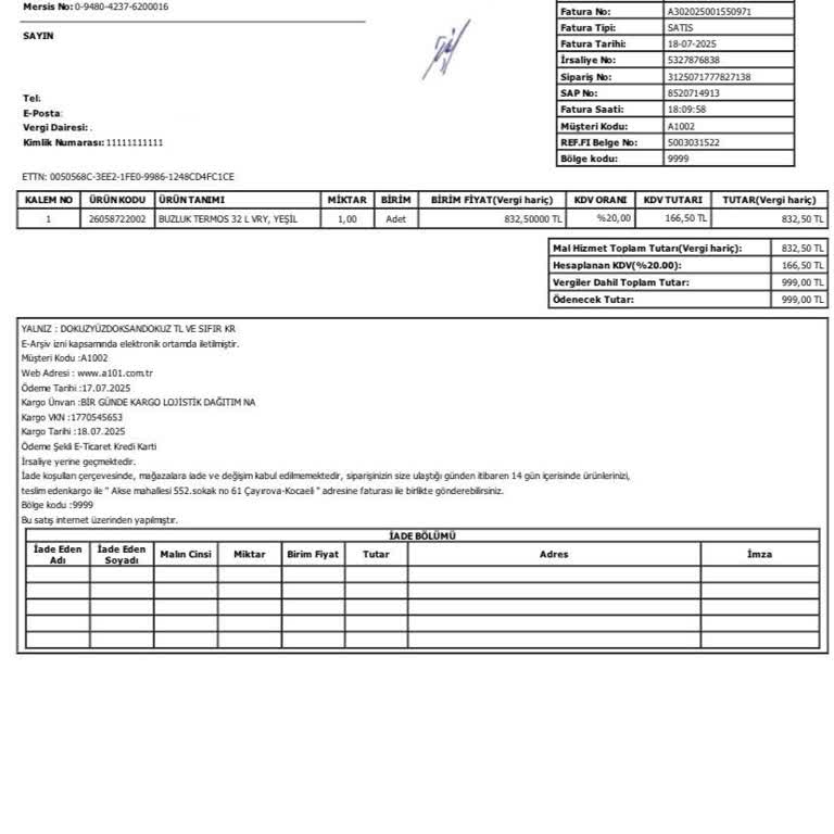 A101'in Kargo Sürecinde Yaşanan Belirsizlik Ve İletişimsizlik