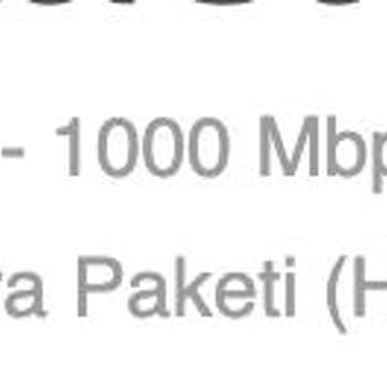 Ödediğim 1000 MB Hızın Yarısını Bile Alamıyorum, Üstüne Ücret Talep Ediliyor!