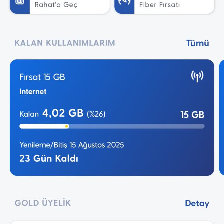 İnternet Paketimin Anormal Şekilde Hızlı Tüketilmesi Ve Gurbetçilere Yönelik Şüpheli Uygulama
