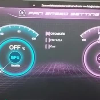 Monster Notebook Servisten Sonra Fandan Gelen Sürtünme Sesleri
