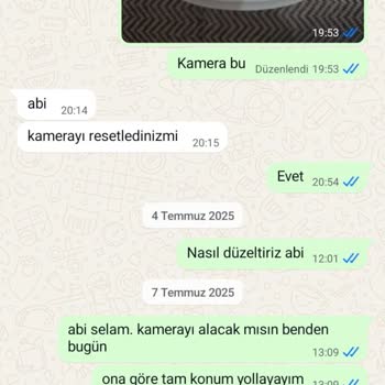 Kamera Arızası Sonrası İlgisizlik Ve İletişim Sorunu