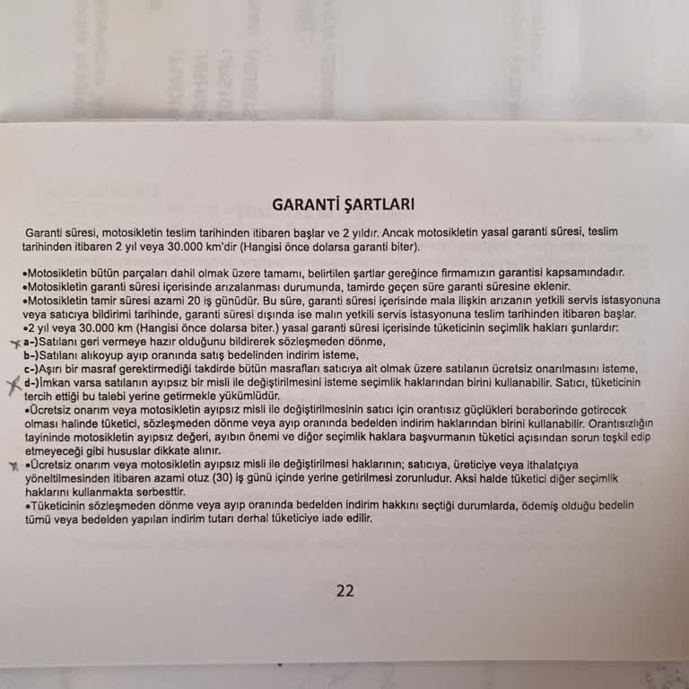 Kullanılmamış Motolüx FX44 İçin İade Talebim Reddedildi