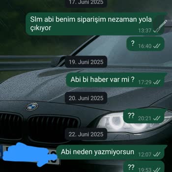 Sipariş Sonrası İletişimsizlik Ve Maddi Zarar