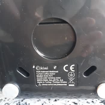 Kiwi Kahve Makinesinden Şikayetçiyim