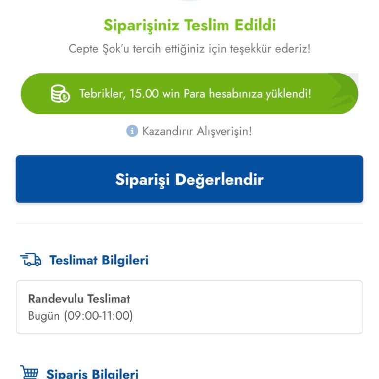 Teslim Edilmediği Halde Teslim Edildi Denilen Siparişimle Mağdur Edildim