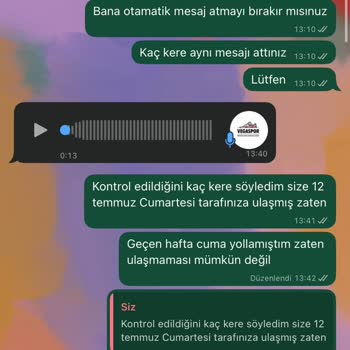 Yanlış Ve Eksik Ürünler İade Sürecinde Oyalama Ve Takip Kodu Verilmemesi